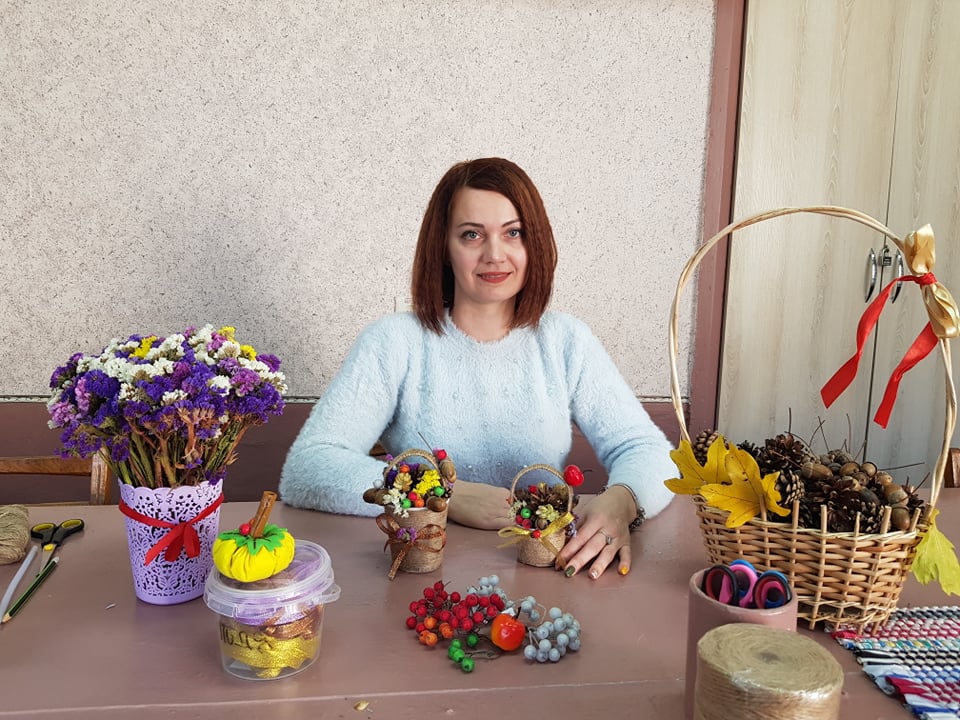 Виготовлення осіннього сувеніру