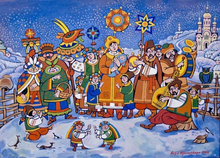Вітання з Новим роком та Різдвом Христовим!