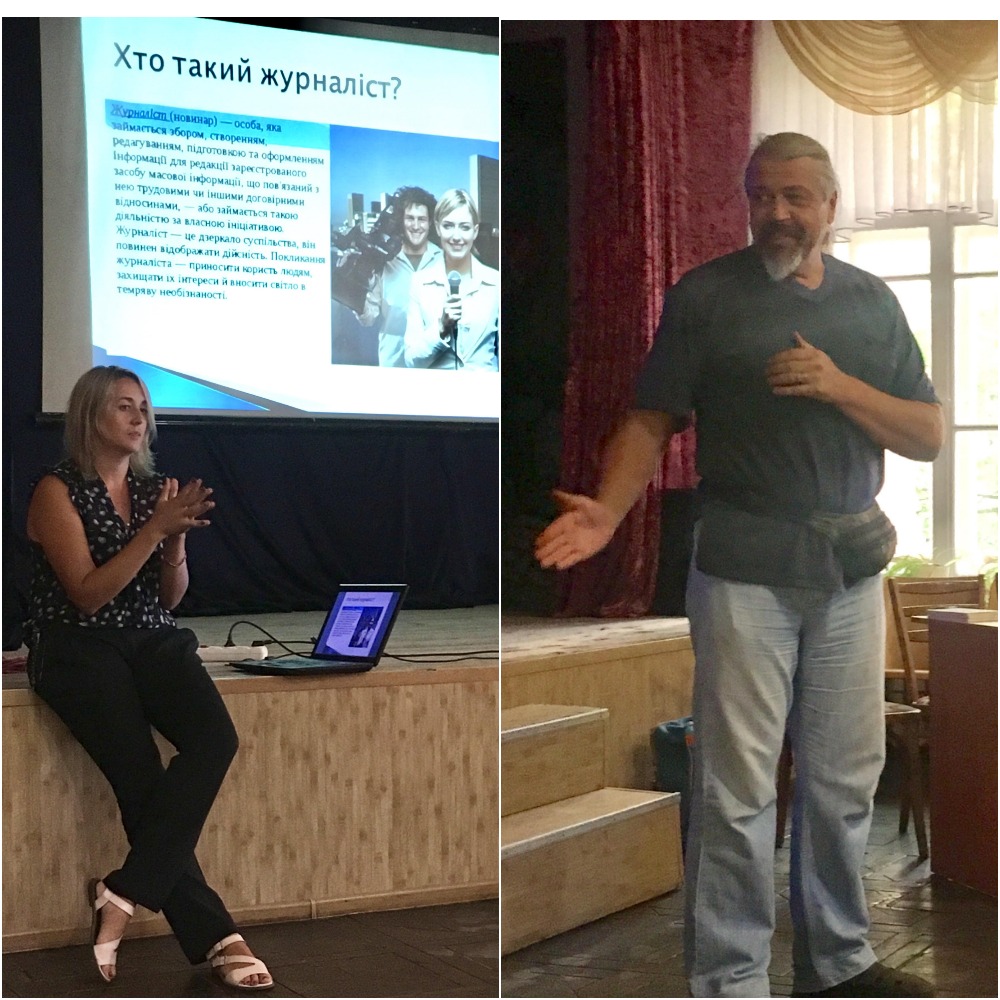 Зустріч шеф-радакторів та учнів шкільних прес-центрів