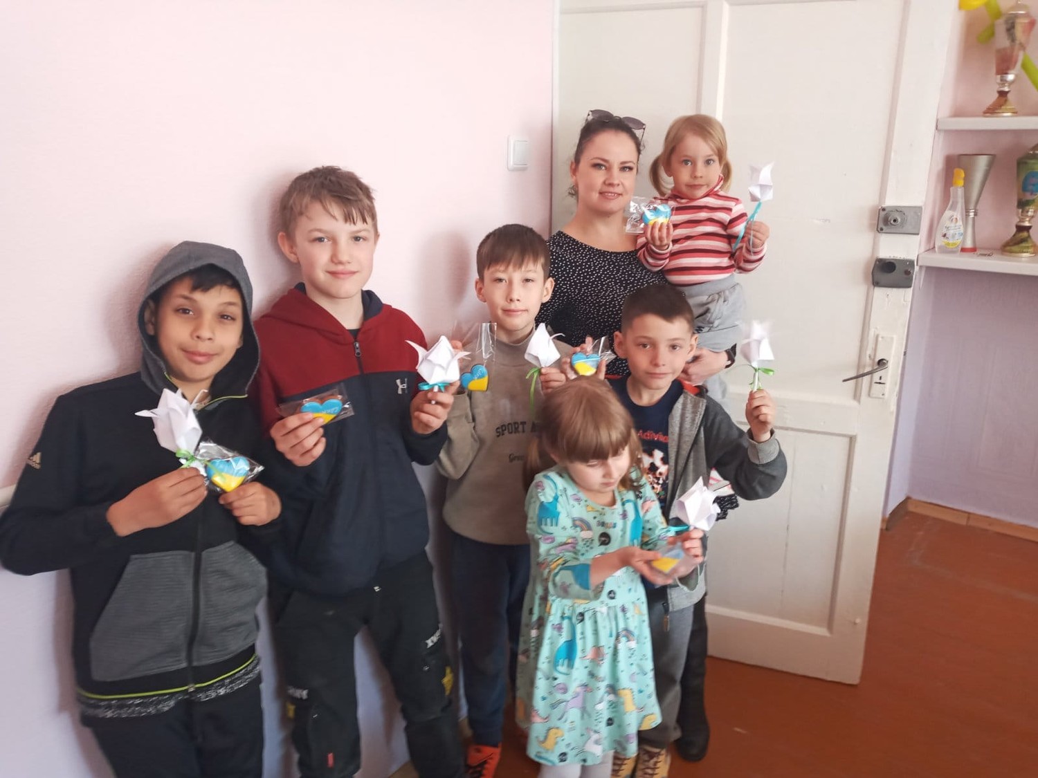 Заходи із дітками-переселенцями за місцем їхнього тимчасового перебування.