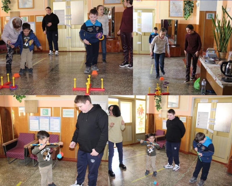 Продовжують працювати з дітками-переселенцями