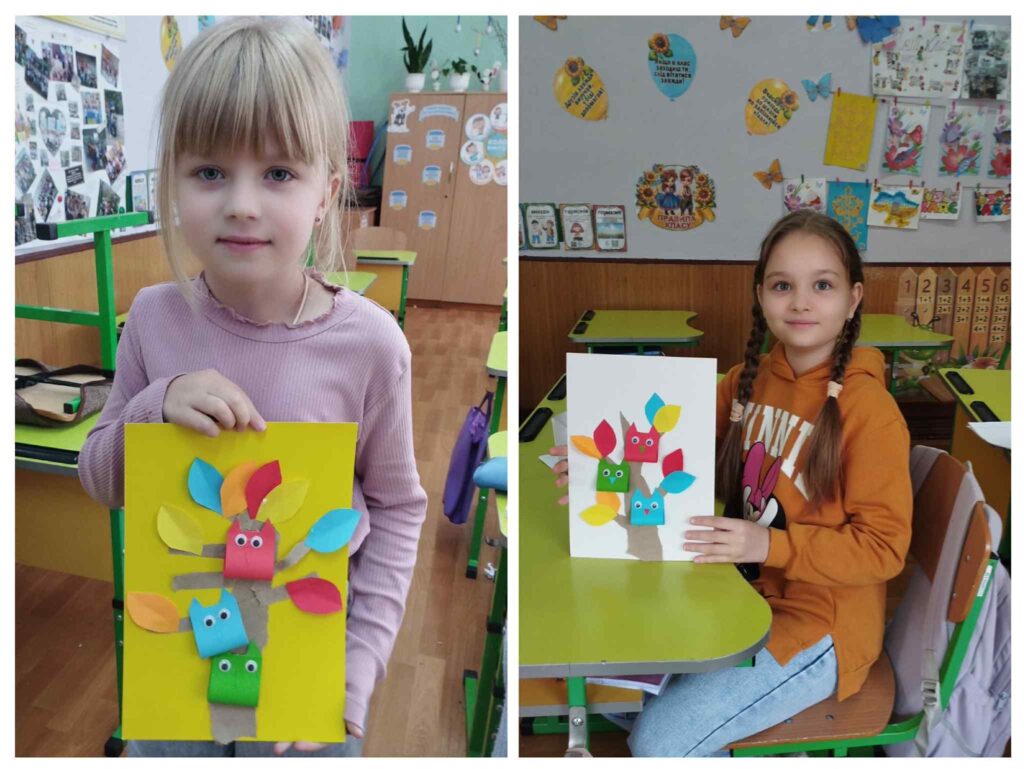 Творчі роботи вихованців гуртків “Фантазія” та “Подоляночка на осінніх канікулах.